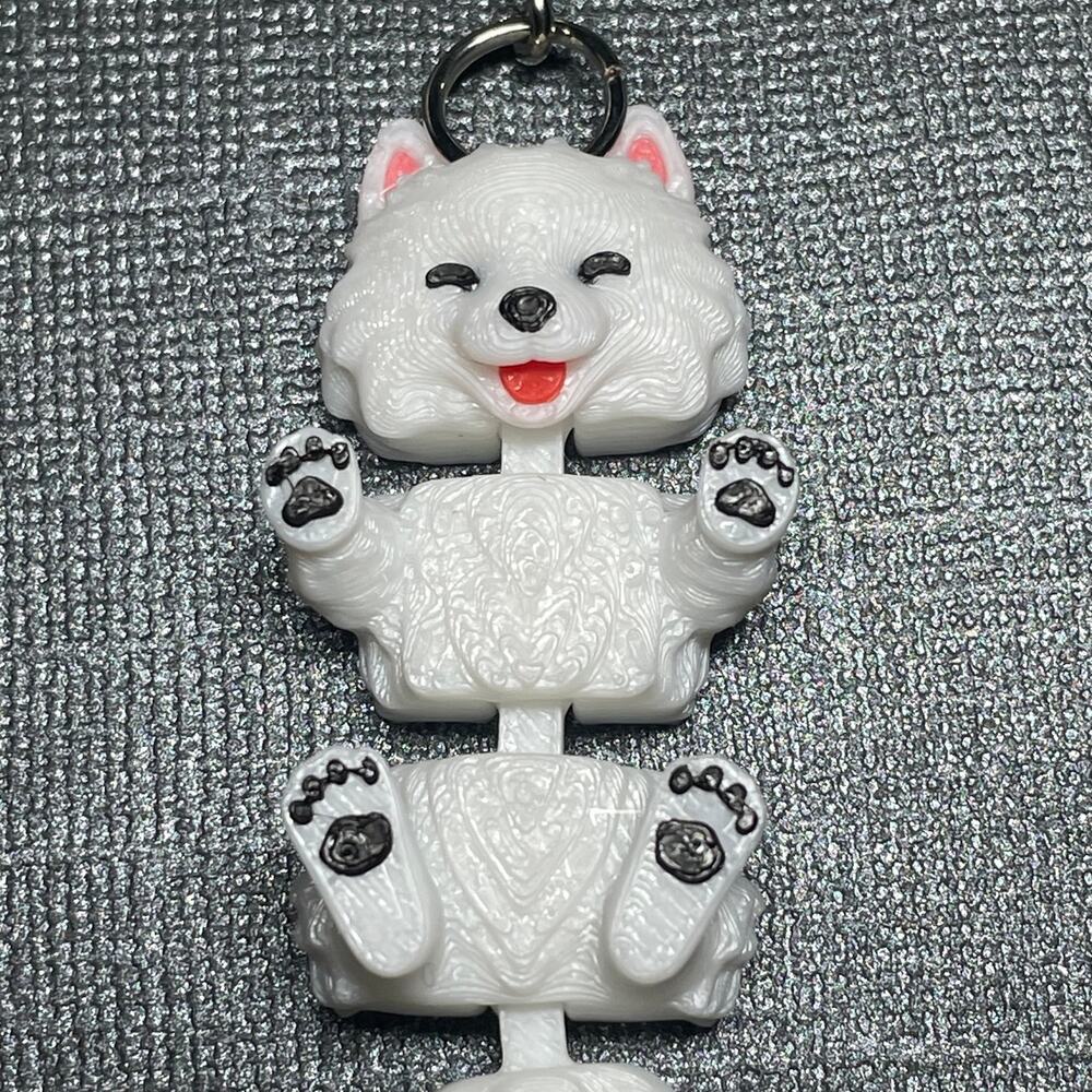 3D Printed Dog Key Ring